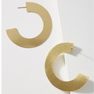 NWOT Anthropologie gold earrings